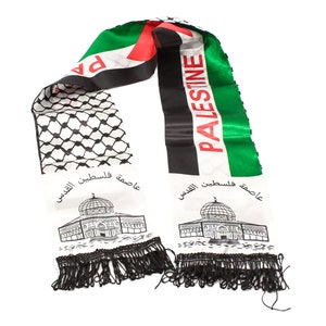 Palestine Flag Scarf - Palestine Keffiyeh Made In Palestine