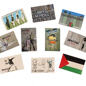 Collection of 10 Pieces Palestinian Magnet