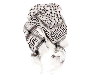 Keffiyeh palestino - Pañuelo en la cabeza hecho en Palestina