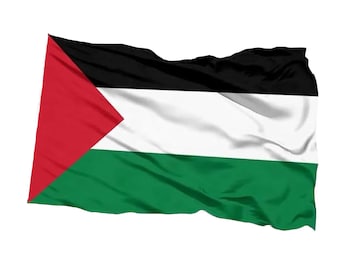 Drapeau Palestine - Fabriqué en Palestine