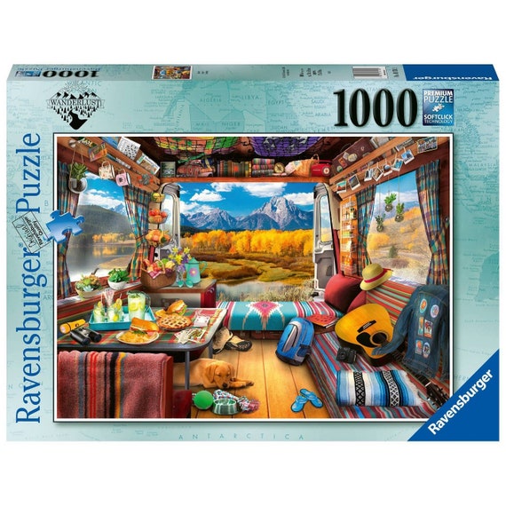 Ravensburger Camper Views 1000 Piece Jigsaw Puzzle 27 x 20 New Sealed 