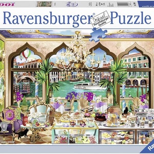 Ravensburger Wanderlust La Dolce Vita 1000 Piece Puzzle - Brand new sealed - Free Shipping - Hard to find!