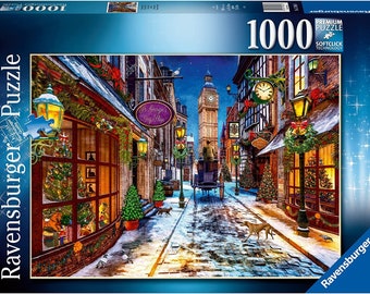 Ravensburger Christmastime 1000 Piece Puzzle - Brand new sealed - Fast and Free shipping