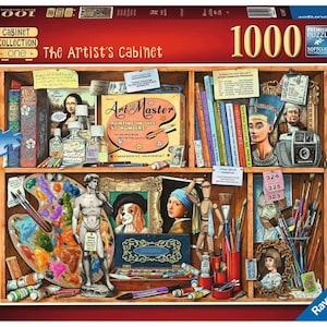 Ravensburger The Artist&#39;s Cabinet 1000 piece puzzle - Brand new sealed - Free shipping