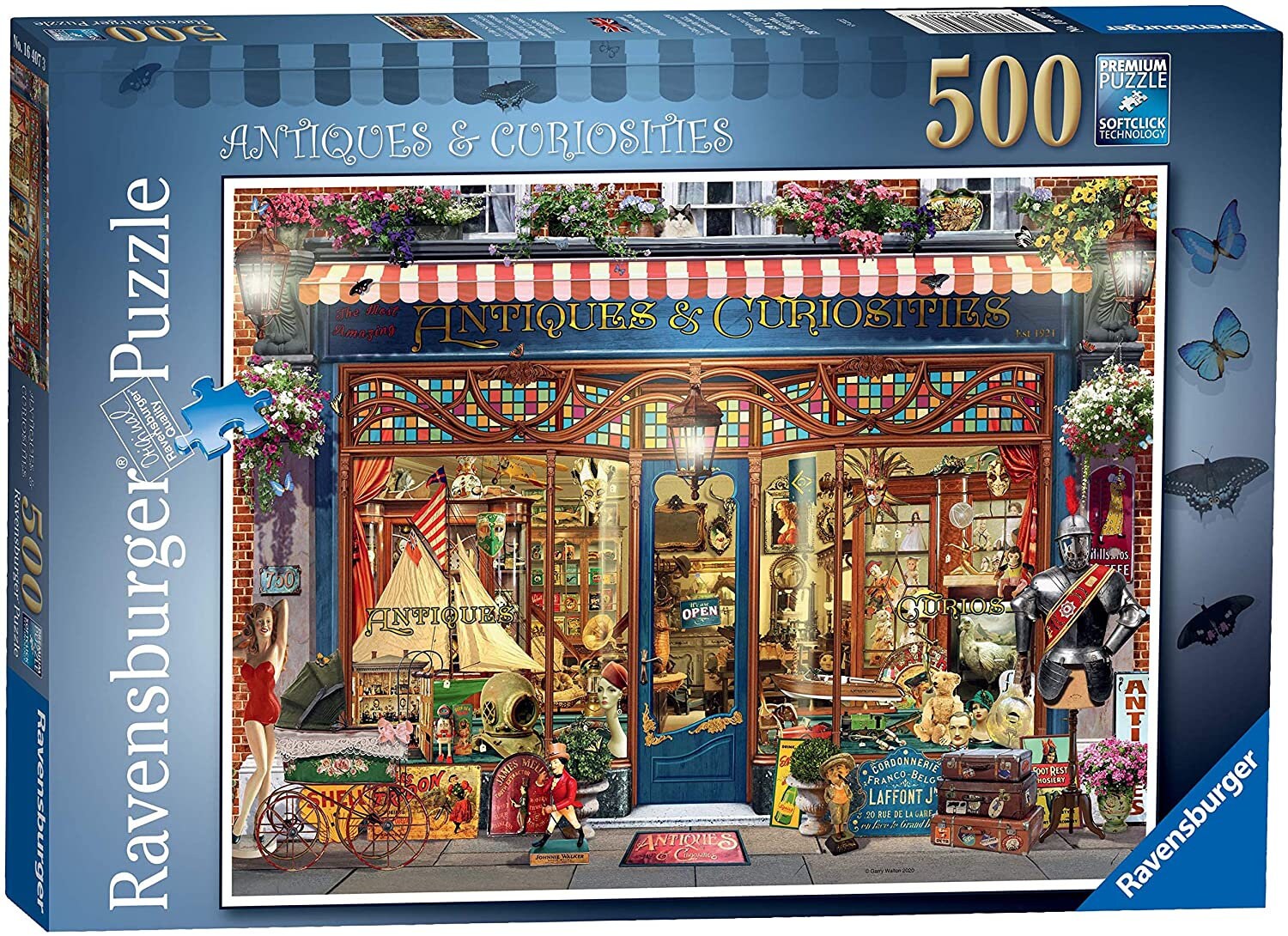 Ravensburger 500 Piece Jigsaw Puzzle Antiques & Curiosities  New & Sealed 
