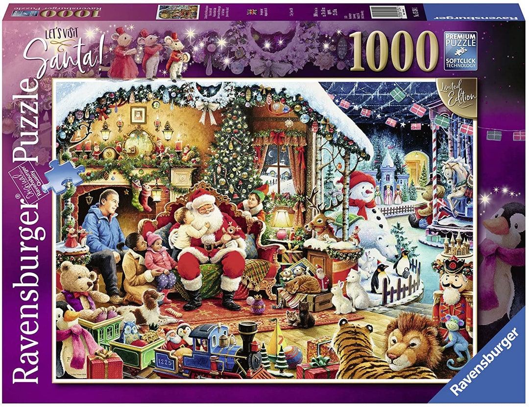 Ravensburger Christmas Limited Edition Let's Visit Santa 1000 Piece