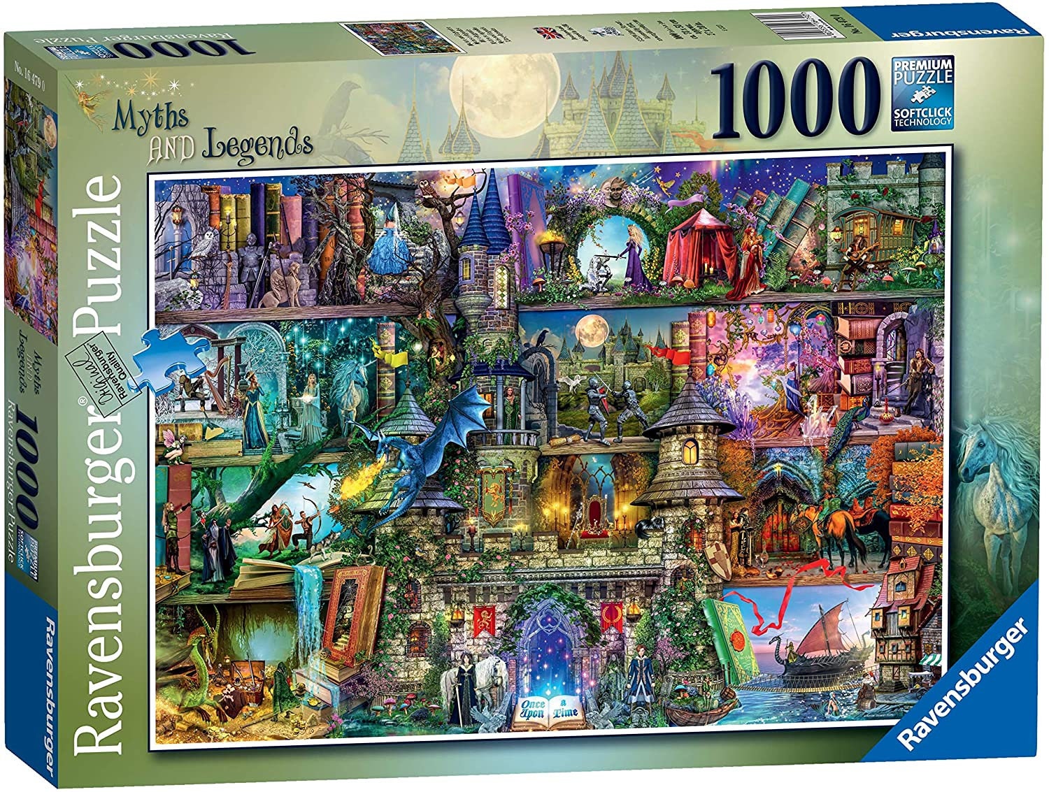 Ravensburger Abandoned Series Hotel Vacancy 1000 Piece Jigsaw Puzzle