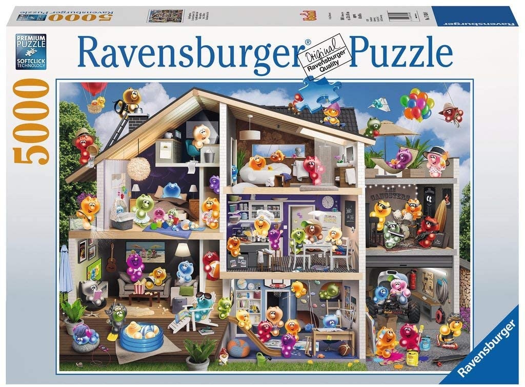 Ravensburger Gelini Doll House 5000 Piece Puzzle Brand New Sealed Fast and  FREE Shipping 