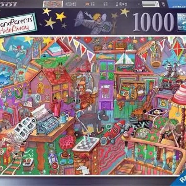 Ravensburger GrandParents' Hideaway 1000 Piece Puzzle - Brand new sealed - Fast and FREE Shipping