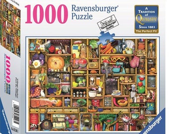 Ravensburger Kitchen Cupboard 1000 Piece Jigsaw Puzzle - BRAND NEW