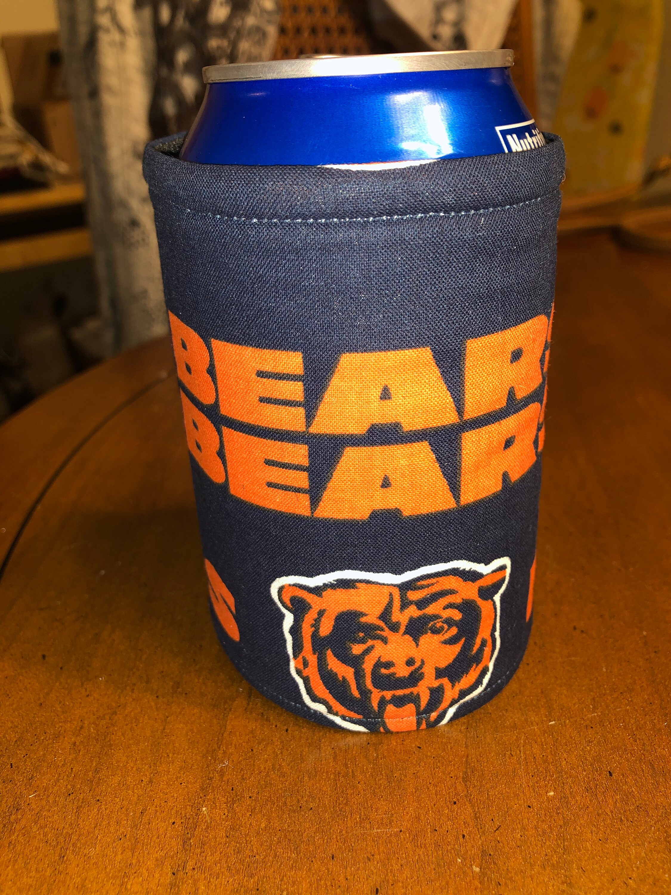 Handgemachte Chicago Bears Can Koozie Cup Halter Etsy