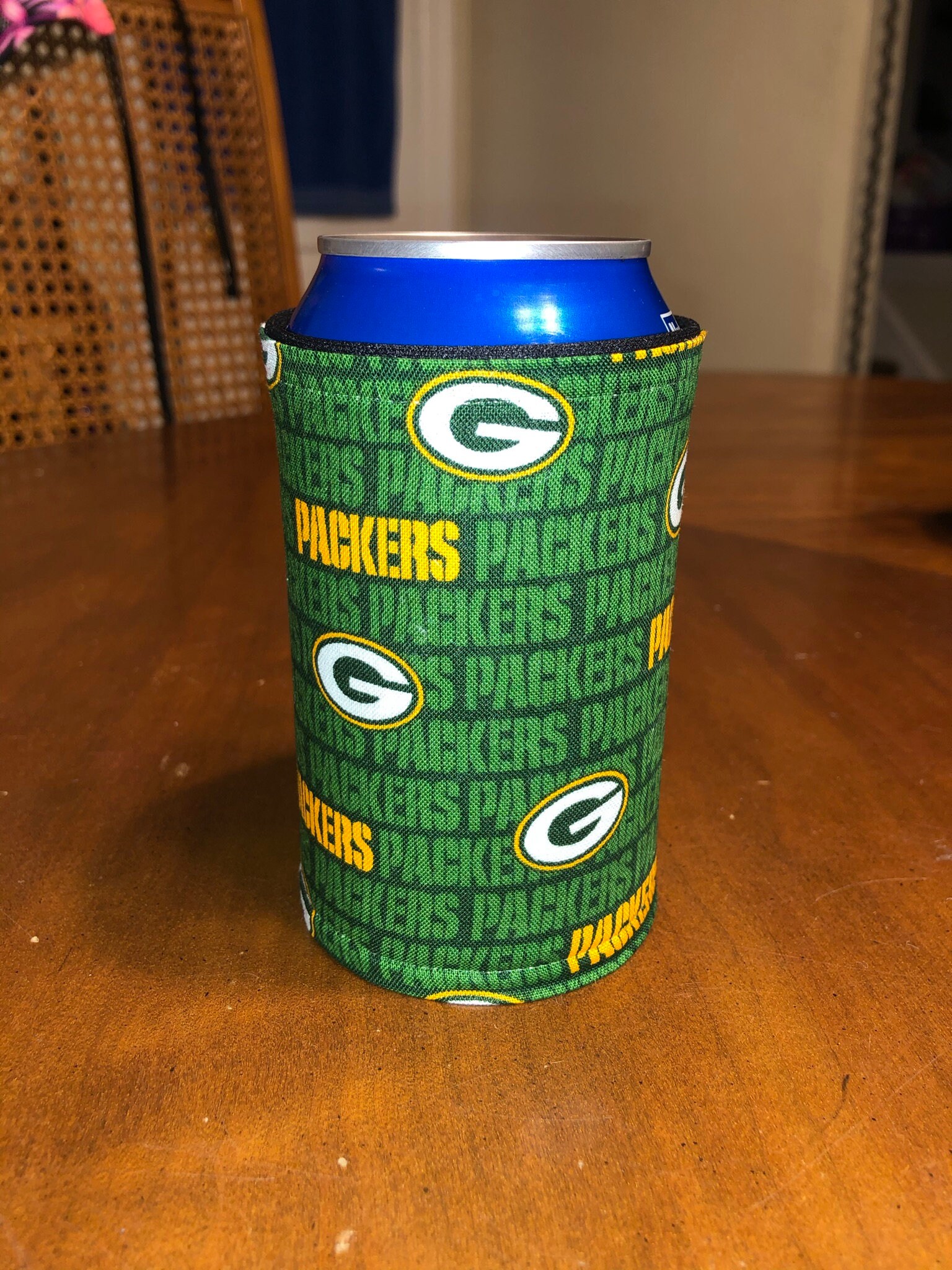 Hecho a mano Green Bay Packers Can Koozie Cup Holder Etsy