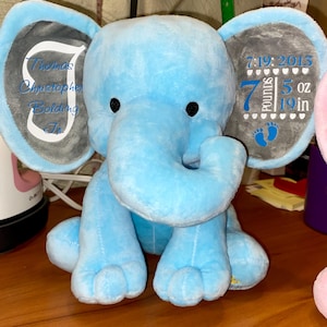Elephant Birth Announcement