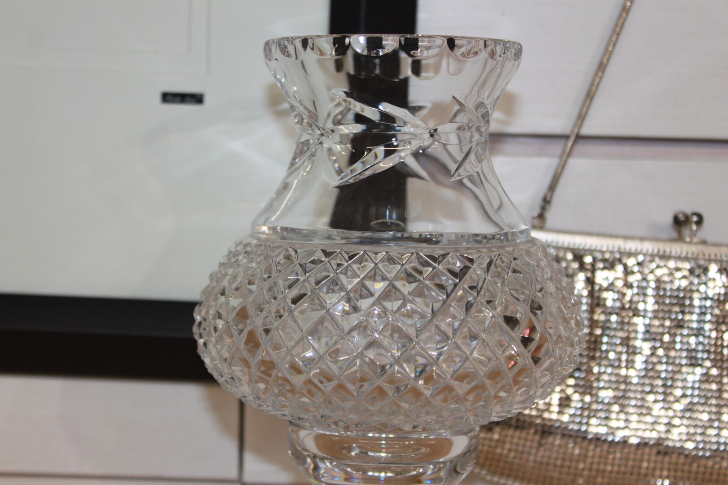 Galway Crystal Candlestick and Lamp Candlestick 4 Etsy