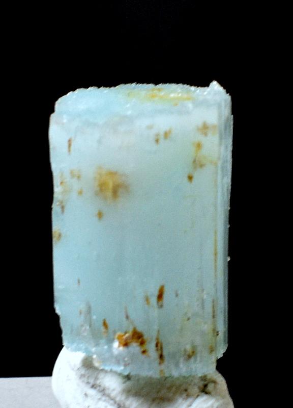 エッチングされたヘッドアクアマリンクリスタル パキスタンの