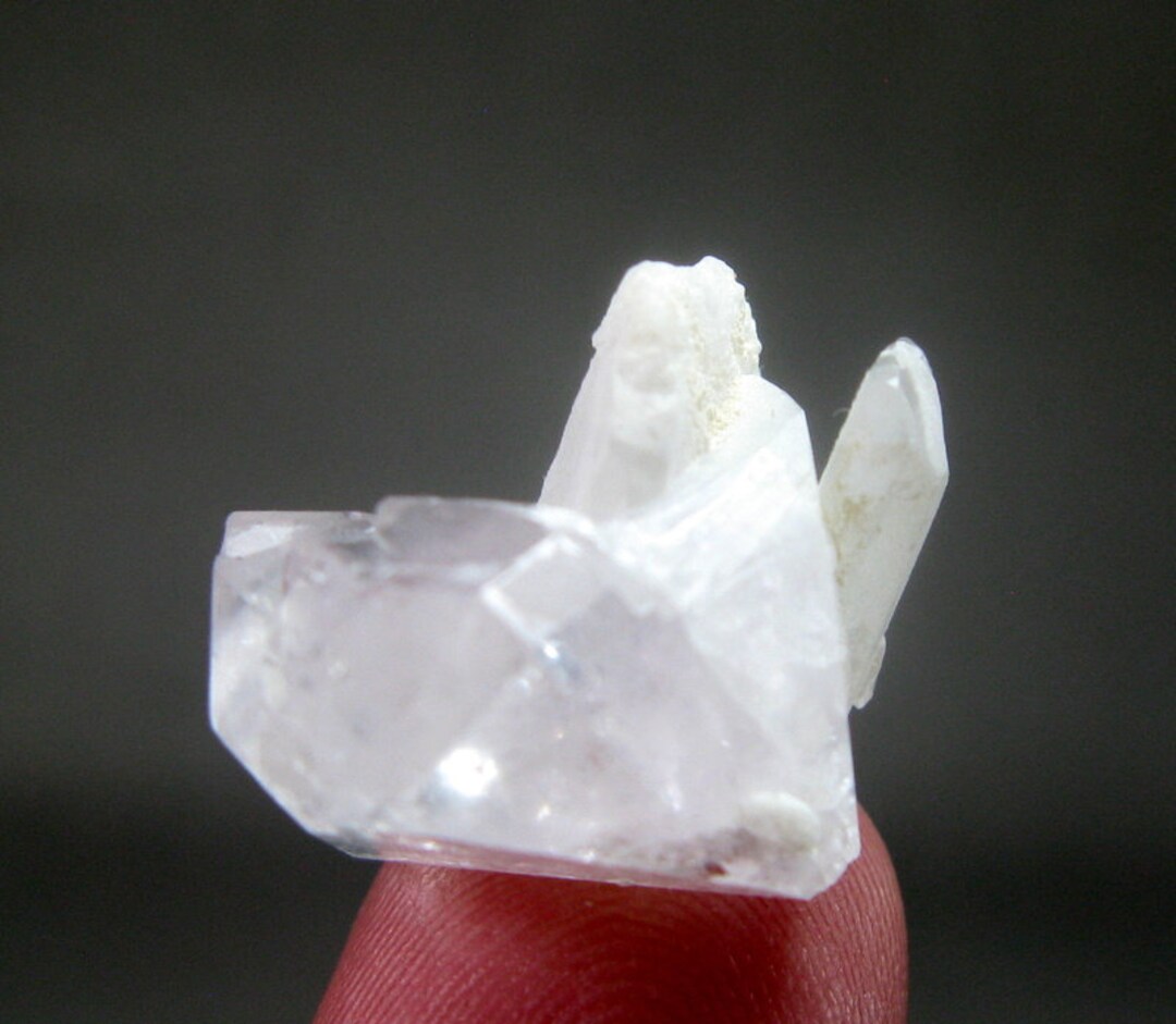 7 gramos de topacio muy hermoso con cristal de cuarzo transparente de ...