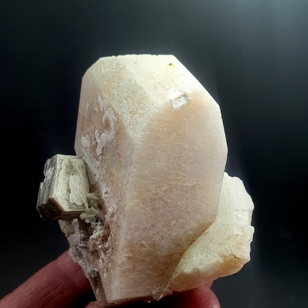 104 Grams Very Beautiful Mica on Microcline Feldspar Crystal From Skardu Pakistan