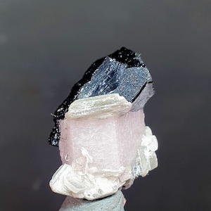 41.60 Carats Very Beautiful Como of Muscovite Apatite on Tourmaline Crystal From Afghanistan