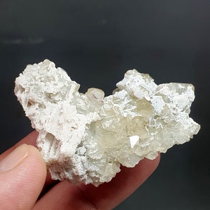 40 Grams Very Beautiful Bunch of Rare Hederite Crystals on Matrix From Skardu Pakistan