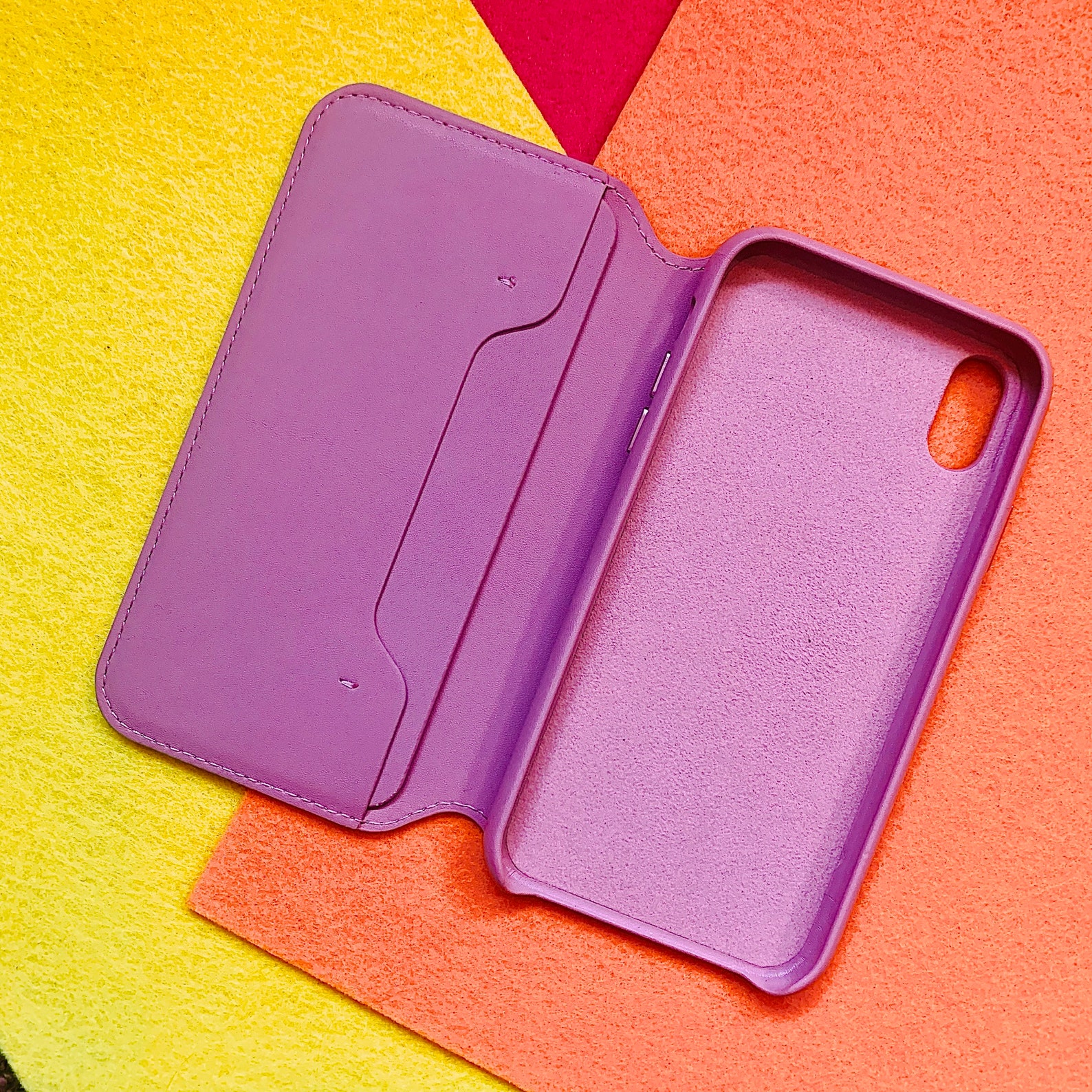 Iphone XR Flip Case/ Flowers/ Lemons/ Pretty/ Pink Design/ Etsy