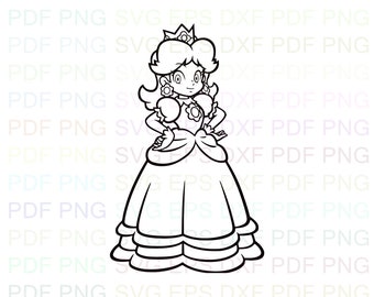 Download Princess Daisy Svg Etsy