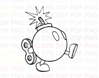Mario Coloring Page Etsy Mario Coloring Page Etsy