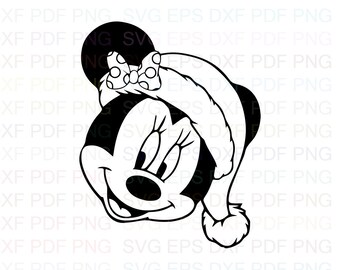 Minnie Face Outline Etsy