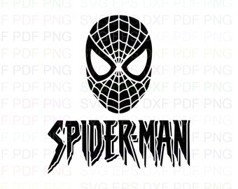 Spider Man Logo Svg Etsy