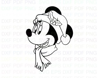 Minnie Face Outline Etsy