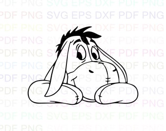 Eeyore Svg Etsy
