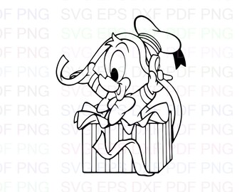 Baby Donald Vector Etsy