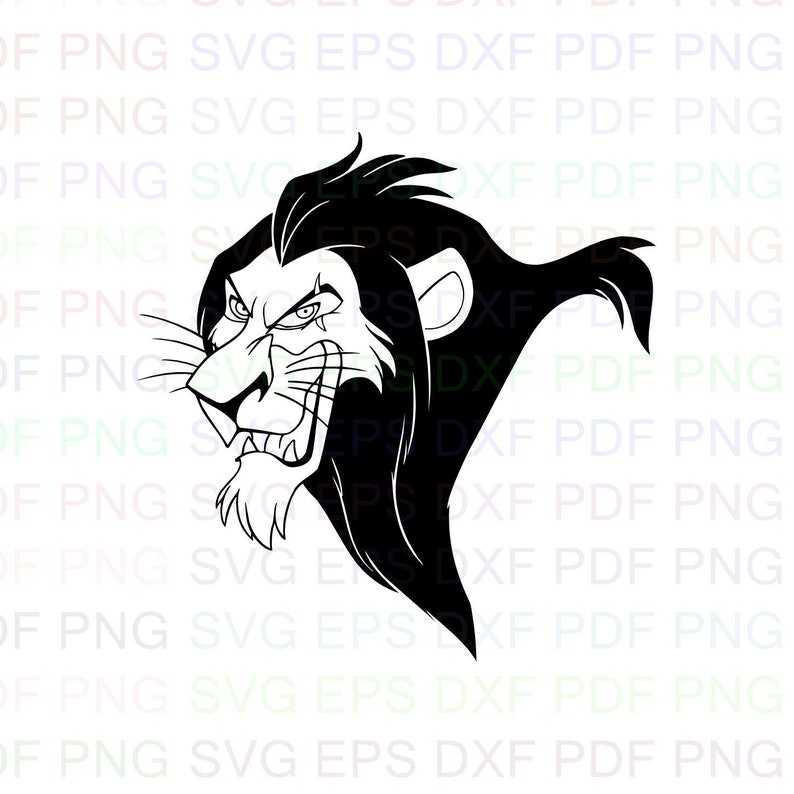 Free Free Lion King Scar Svg 152 SVG PNG EPS DXF File