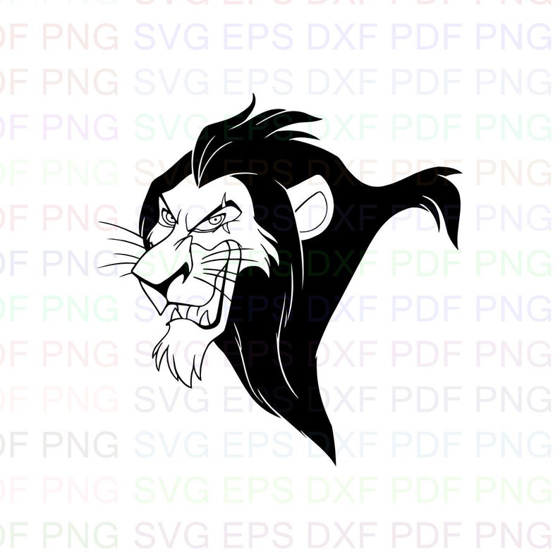 Free Free 270 Lion King Scar Svg SVG PNG EPS DXF File