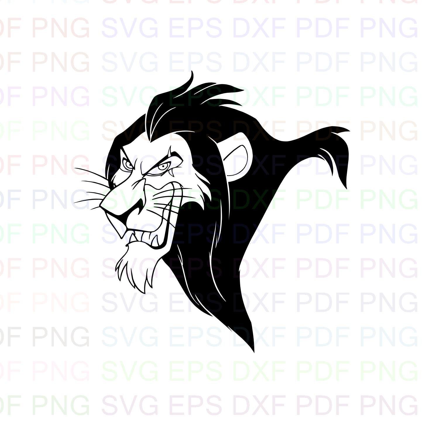 Free Free 166 Lion King Scar Svg SVG PNG EPS DXF File