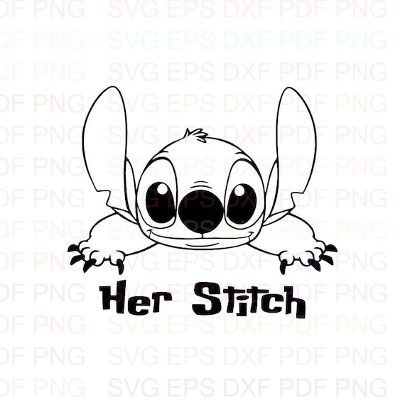 Free Free 123 Outline Disney Stitch Svg SVG PNG EPS DXF File