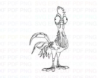 Heihei Clipart Etsy Heihei Clipart Etsy