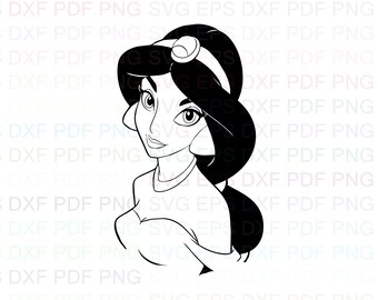 Jasmine Silhouette Etsy