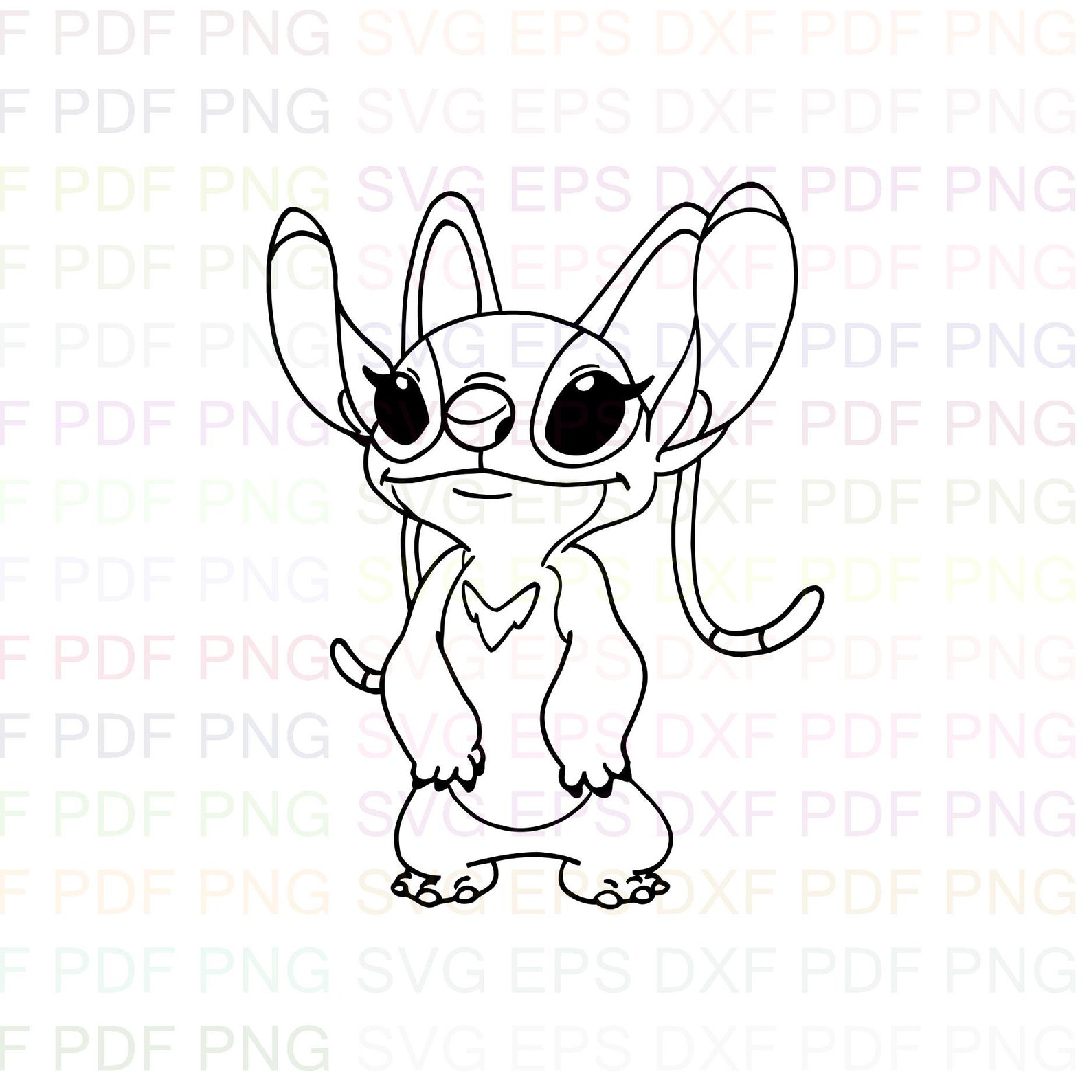 Pink Stitch SVG