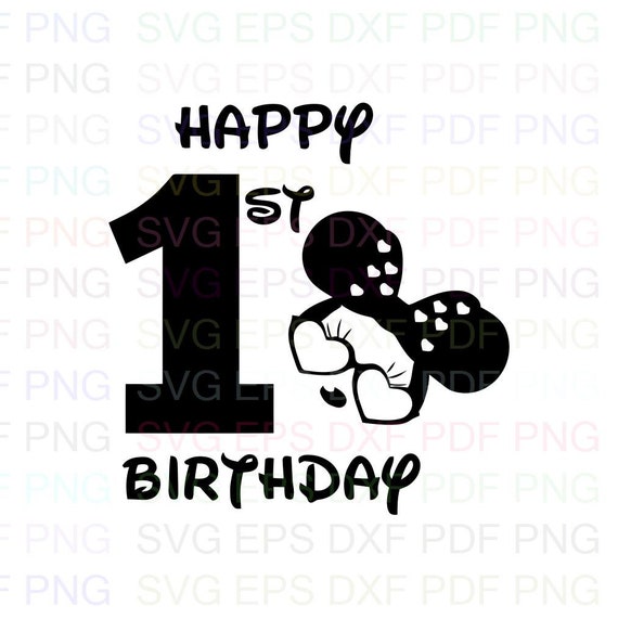Minnie Mouse Feliz 1st Cumpleanos Chica Esquema Svg Stitch Etsy Minnie Mouse Feliz 1st Cumpleanos Chica Esquema Svg Stitch Etsy