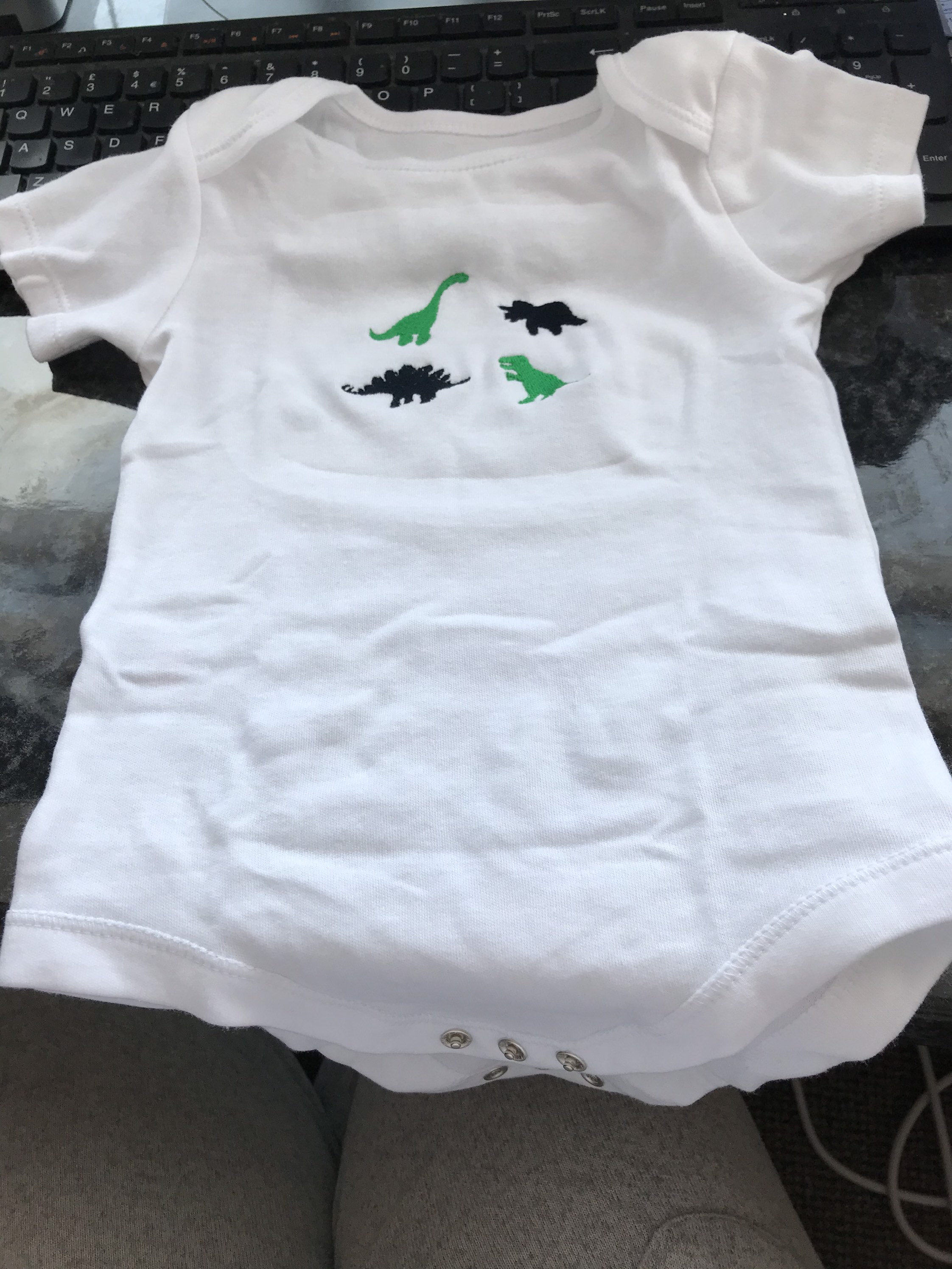dinosaur puffer vest