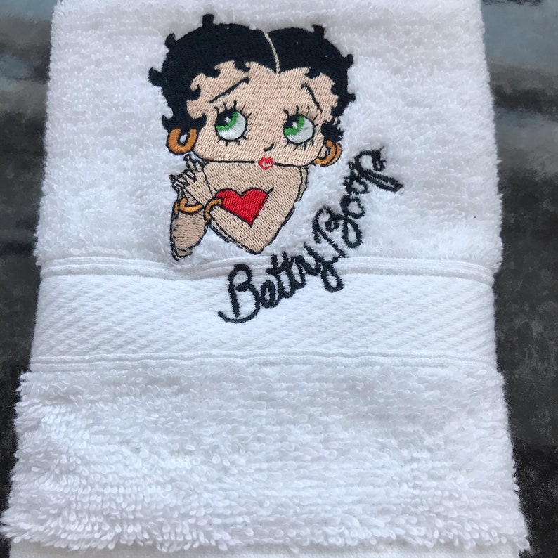 Betty Boop Facecloth 
