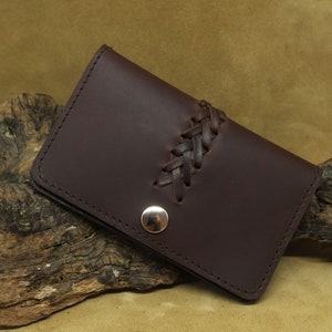 leather wallet fo men, leather card holder, slim wallet, coin purse, brown leather wallet, handmade wallet, minimalist wallet, gift for him