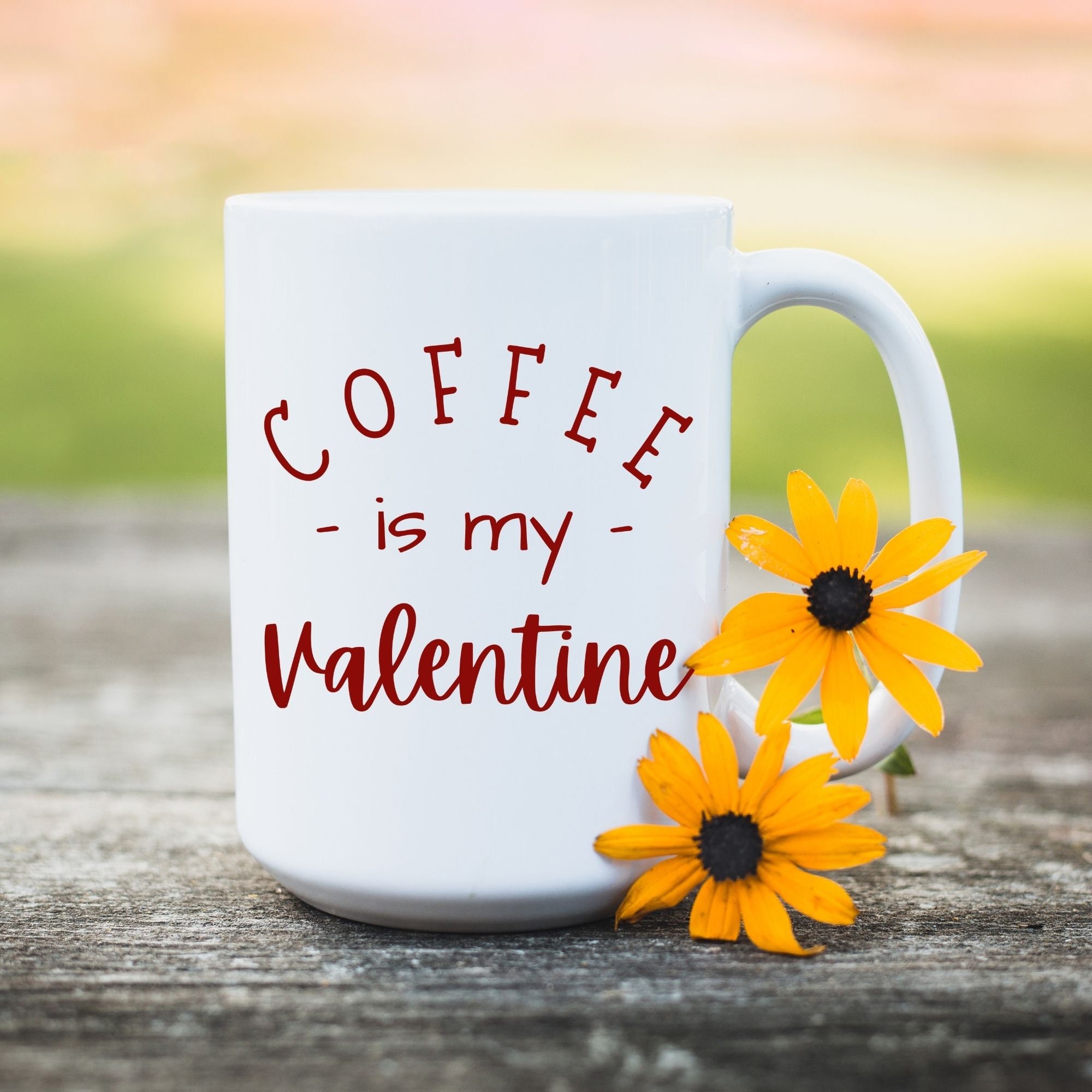 Coffee Is My Valentine MugFunny Valentine's Etsy