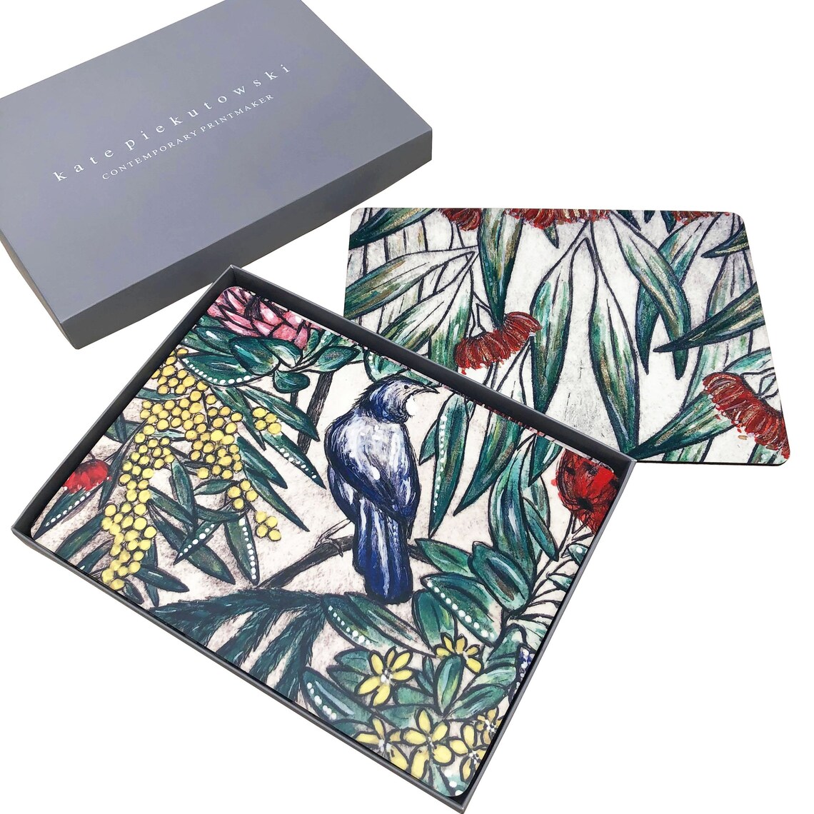 Botanical Placemats Australian Plants Australiana Design Etsy