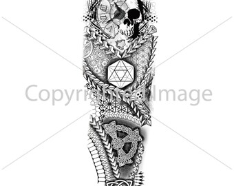 Buy Sleeve Tattoo Design Online In India - Etsy India Buy Sleeve Tattoo Design Online In India - Etsy India