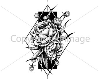 Geo Tattoo - Etsy Australia Geo Tattoo - Etsy Australia
