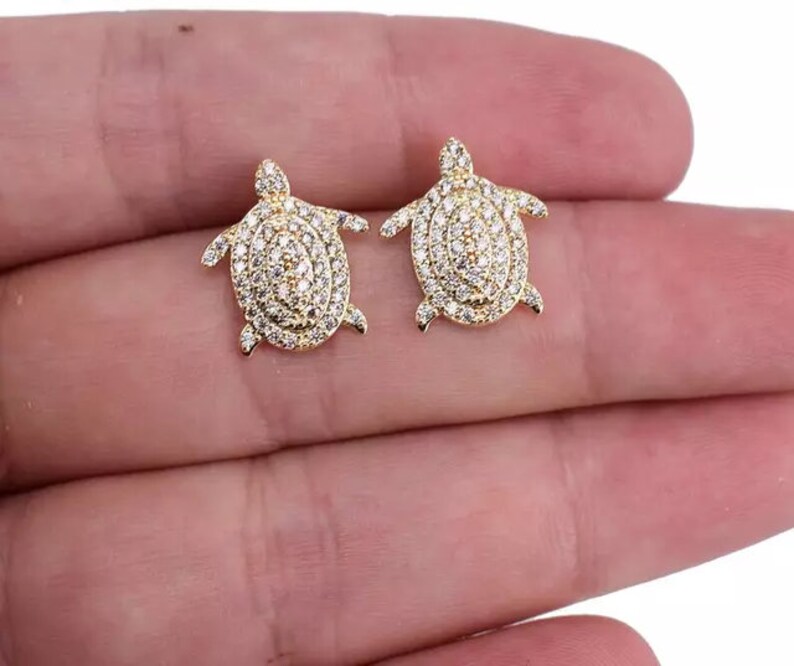 HUGS /& KISSES animal earrings with 18k gold fillers