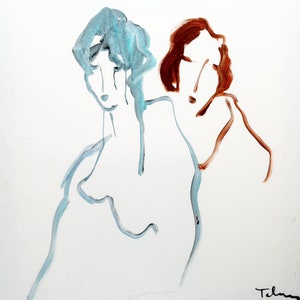 Delikate Complicity von Itzchak Tarkay