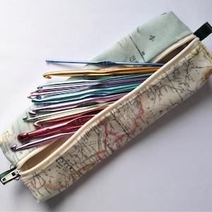 Estuche para agujas de crochet
