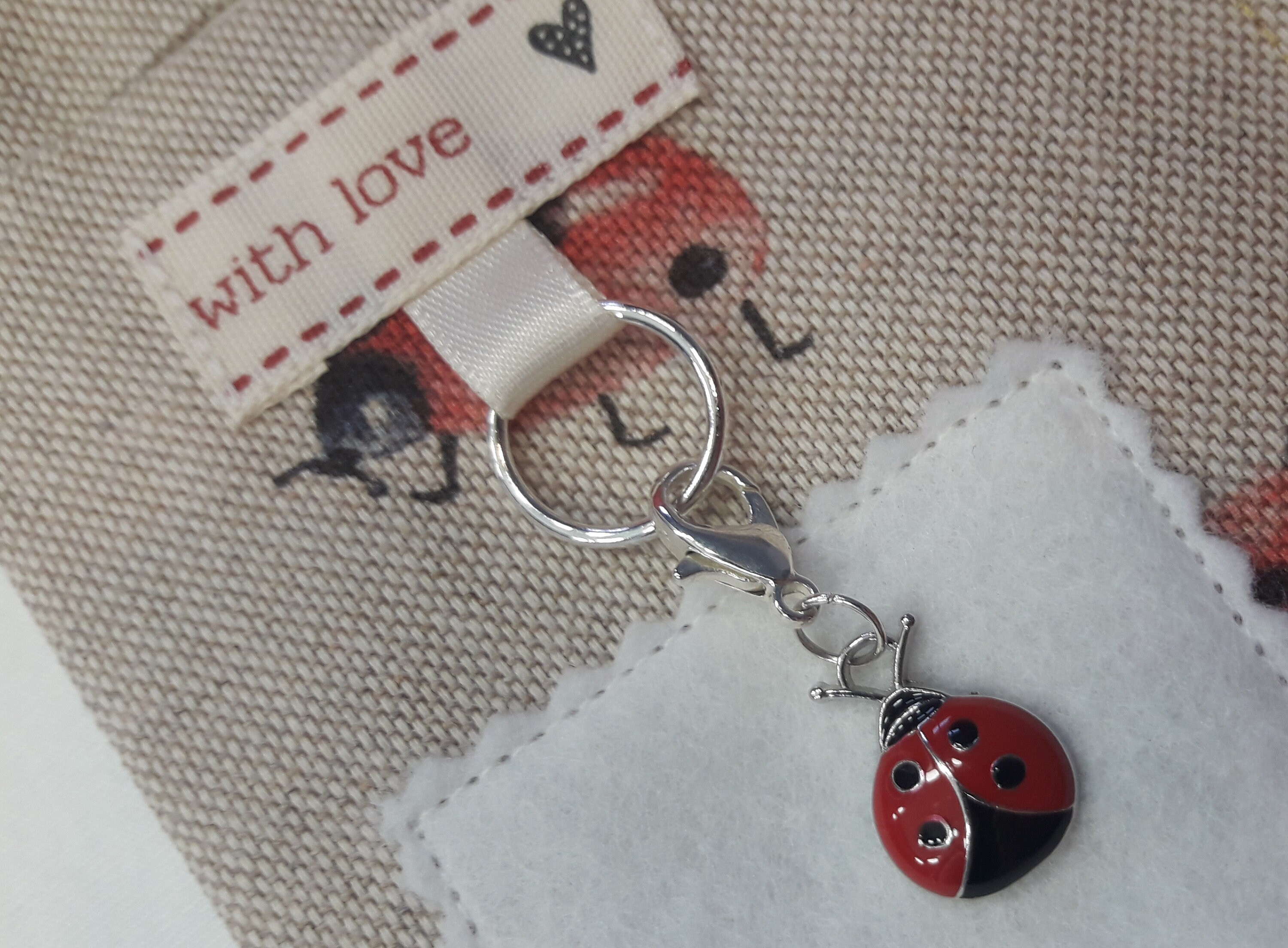 Crochet Hook Case Ladybird Design Etsy